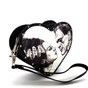 Glow in the Dark Heart Shaped Frankenstein w/ Bride Wristlet